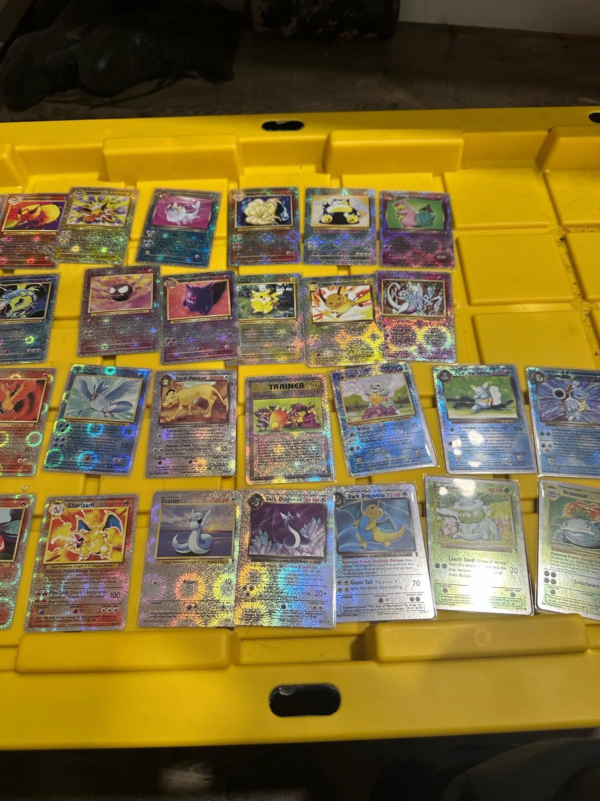 pokemon reverse holo 1st generation NM cards