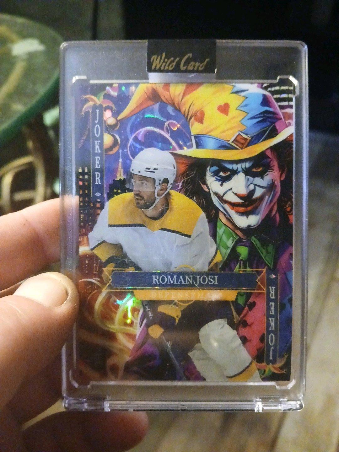 roman josi rainbow joker wildcard 1 of 1