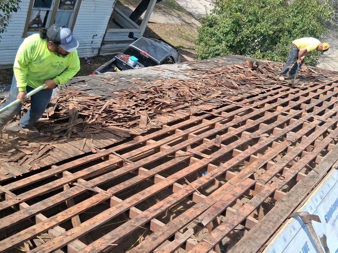 repairs and full roofs installed