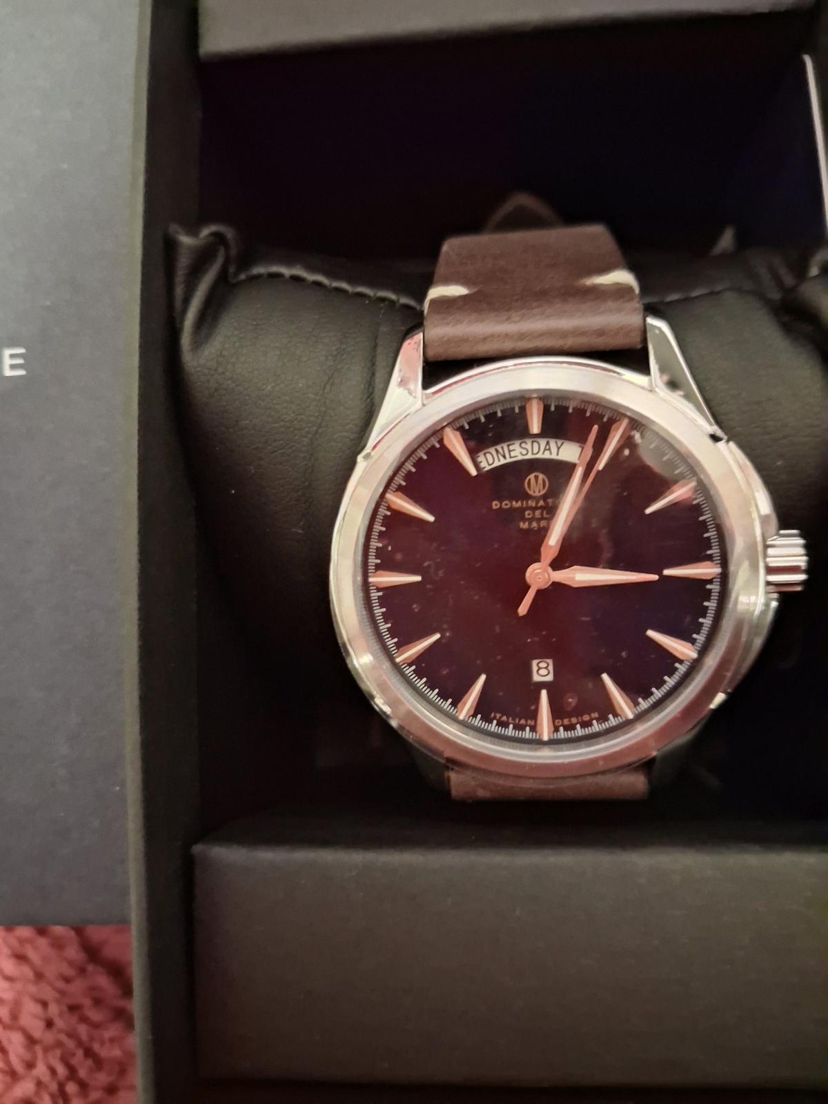 dominatore del mare luxury mens watch NIB