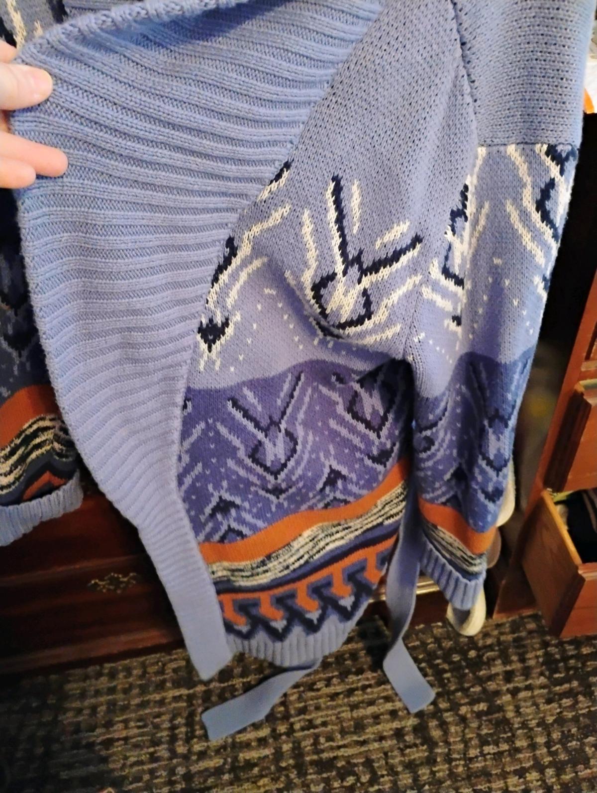 Lucky Long Sleeve Cardigan Sweater PreLoved XL