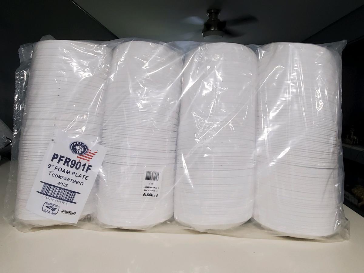 Disposable Foam Plates