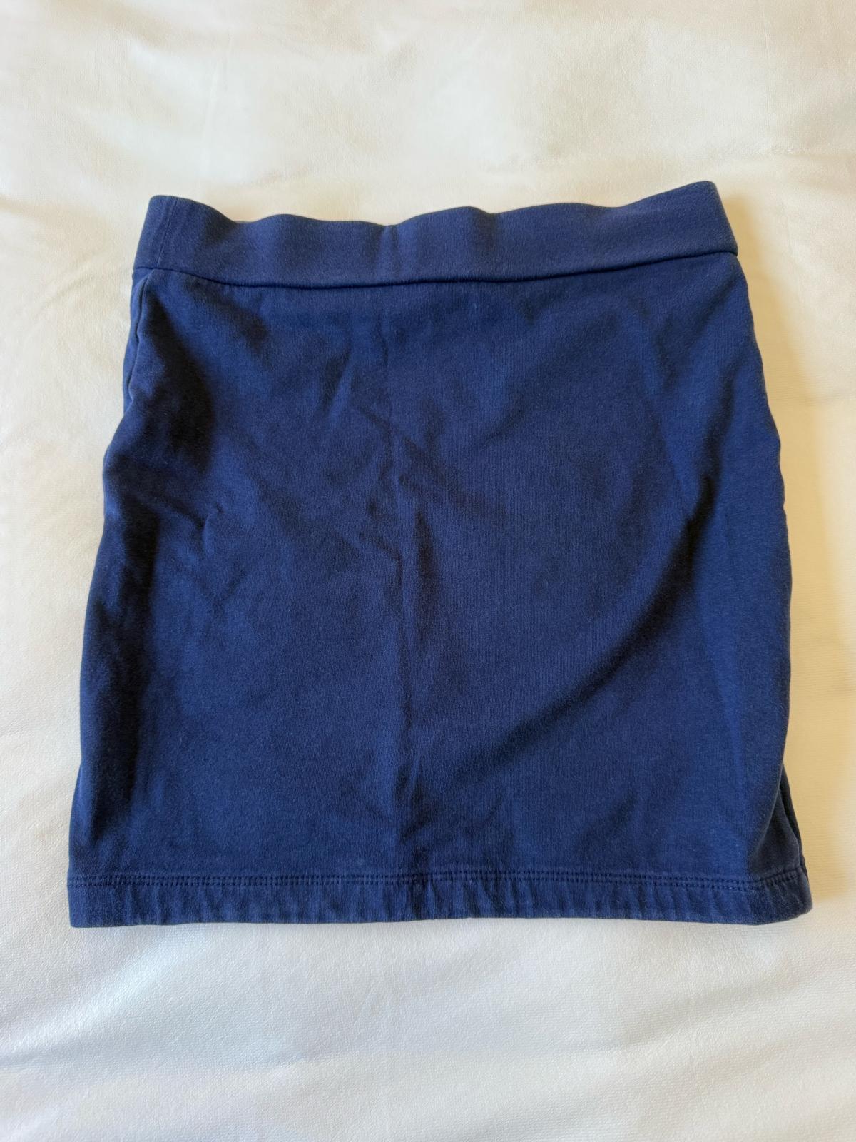 Forever 21 Royal Blue Stretch Mini Skirt  Soft Flattering