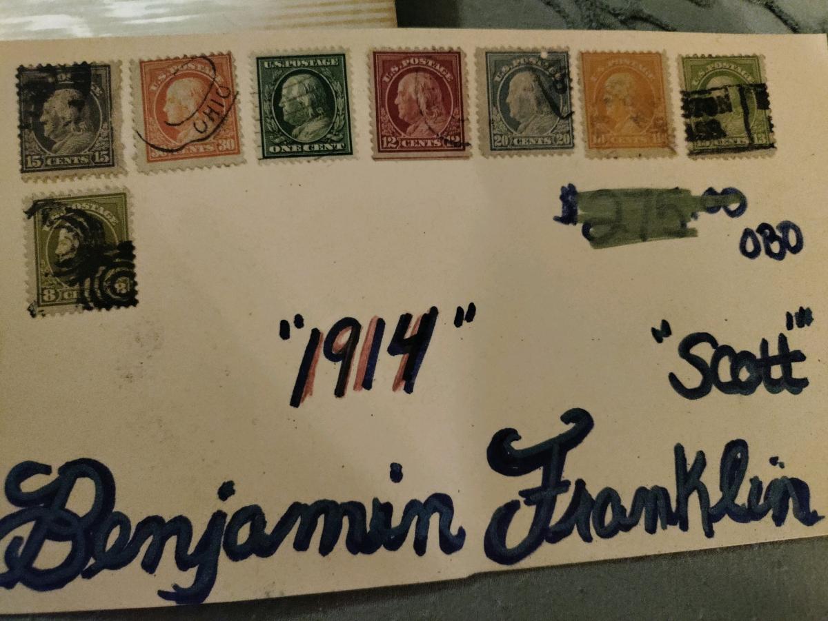 late 1800 stamps from all over from old album alot of usa