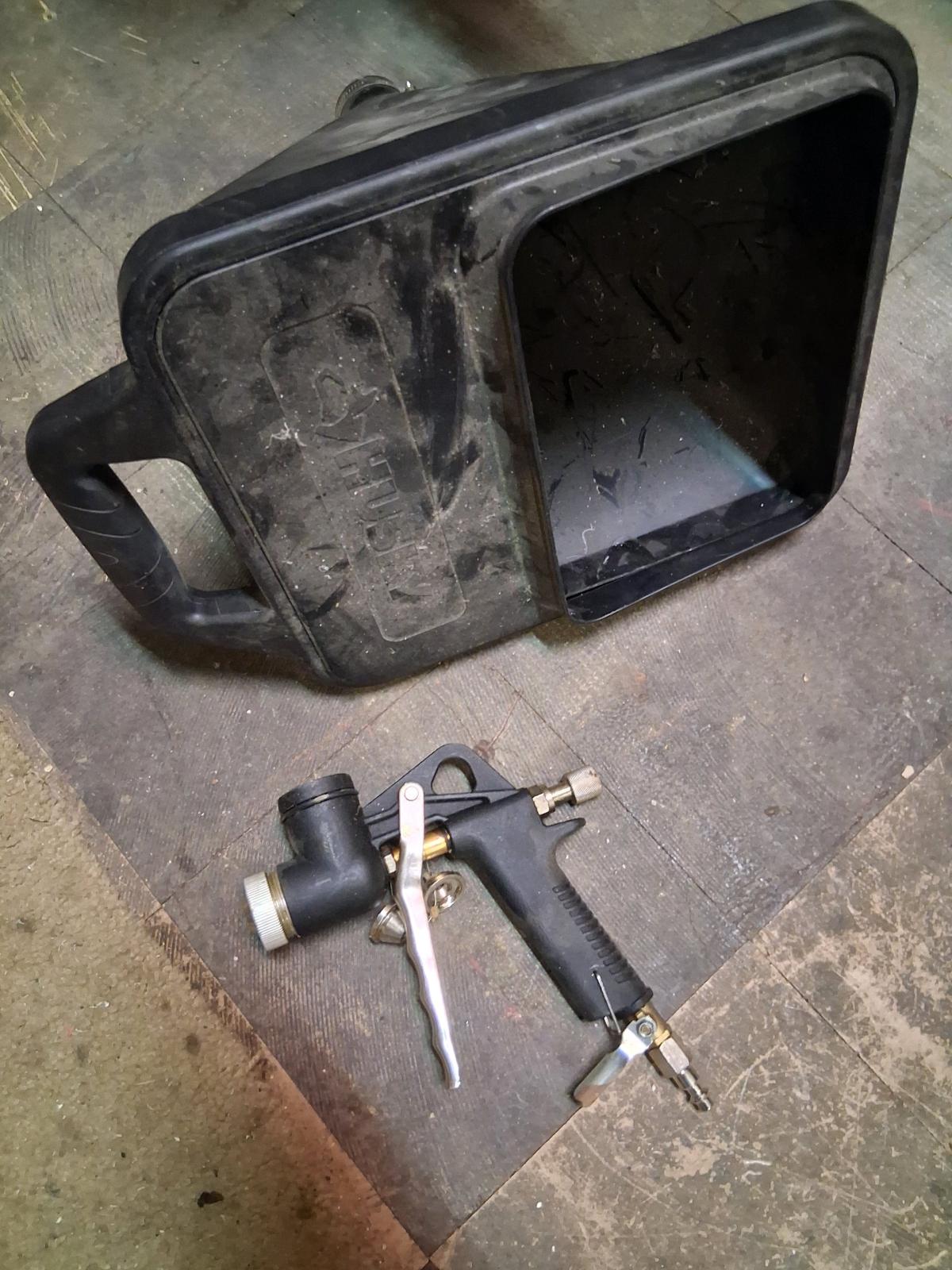 Texture Spray gun and Hopper