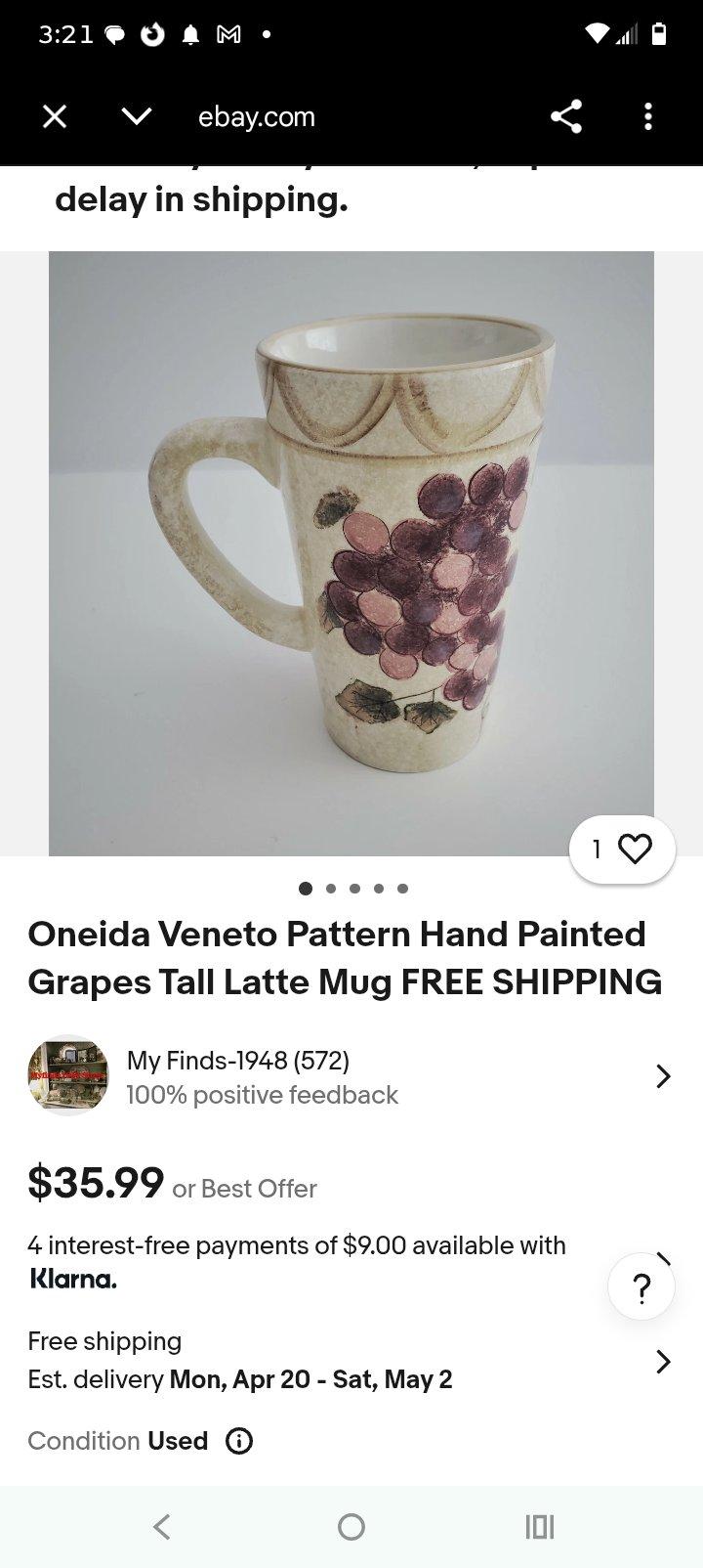 oneida VENETO dishwasher and microwave safe