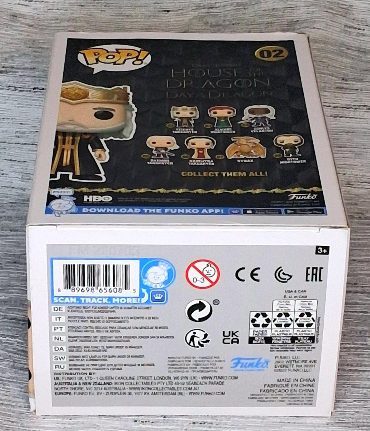 House of the Dragon  Viserys Targaryen Funko Pop 02  Origina