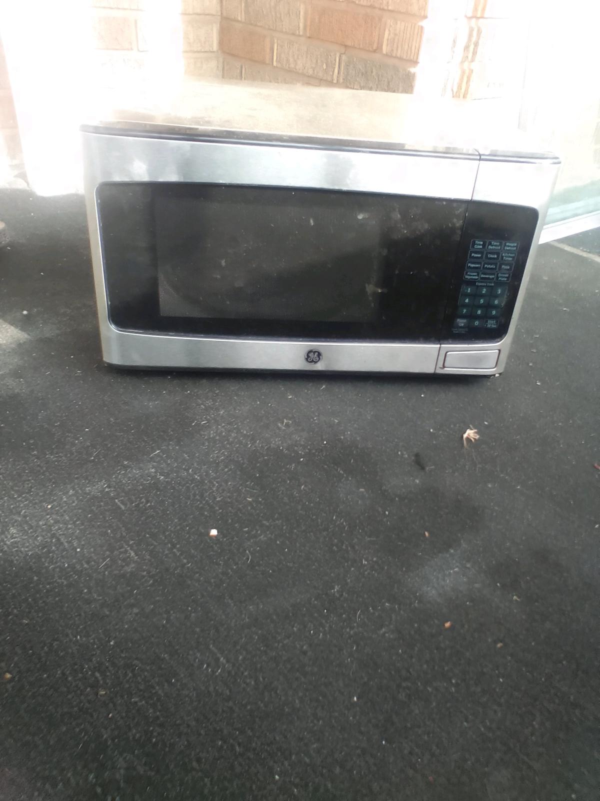stainless steel microwave