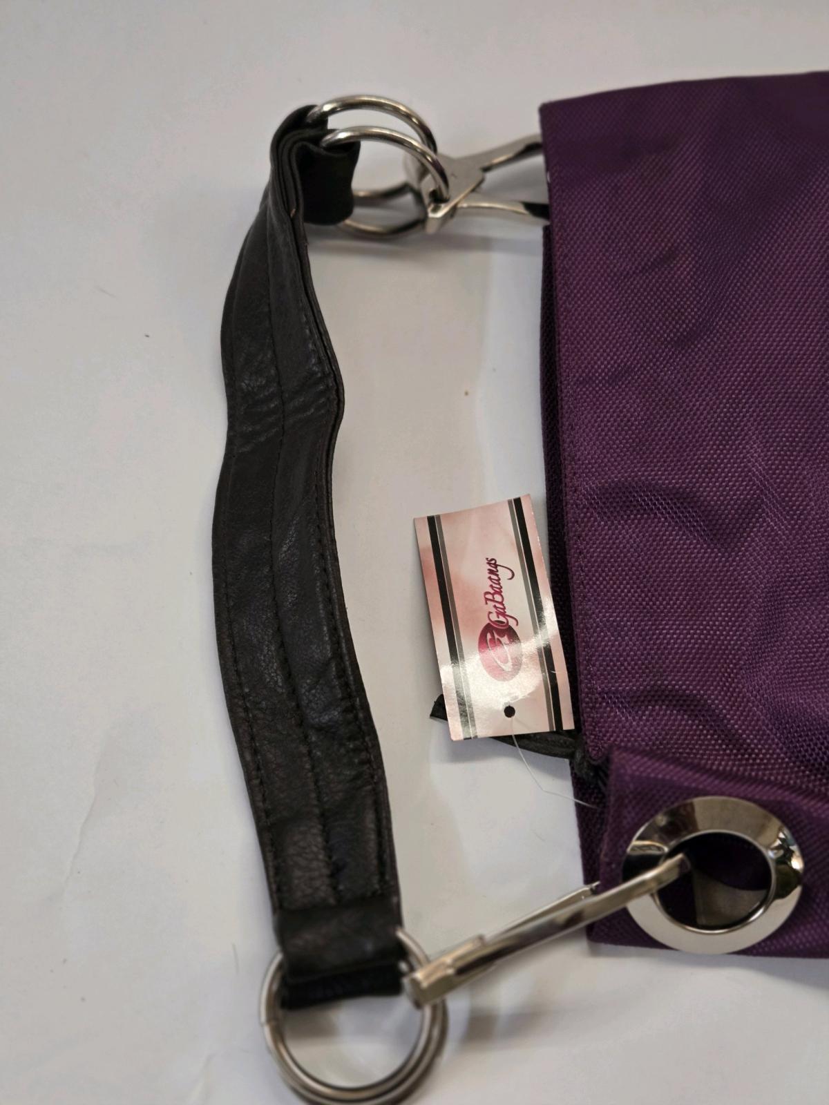 cute purple shoulder tote