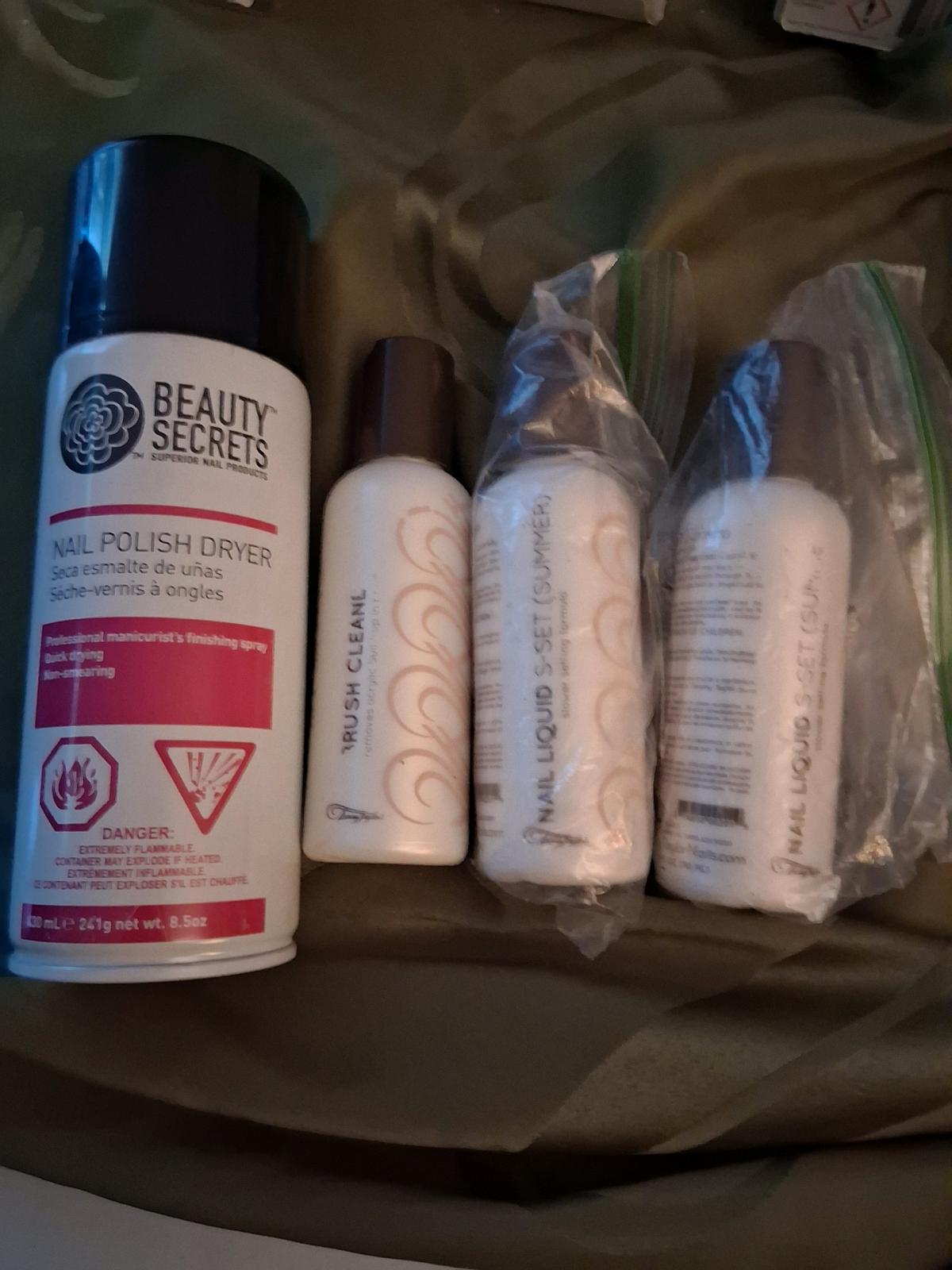 huge manicure kit for starter nail artist