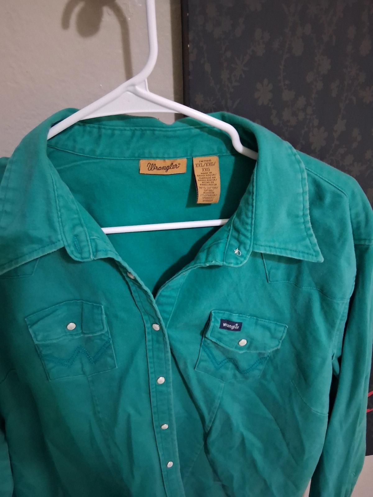 wrangler button up