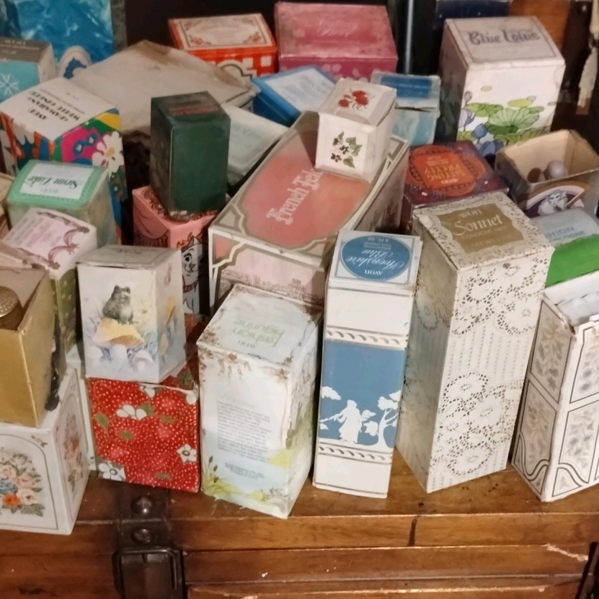 Avon vintage perfume bottles