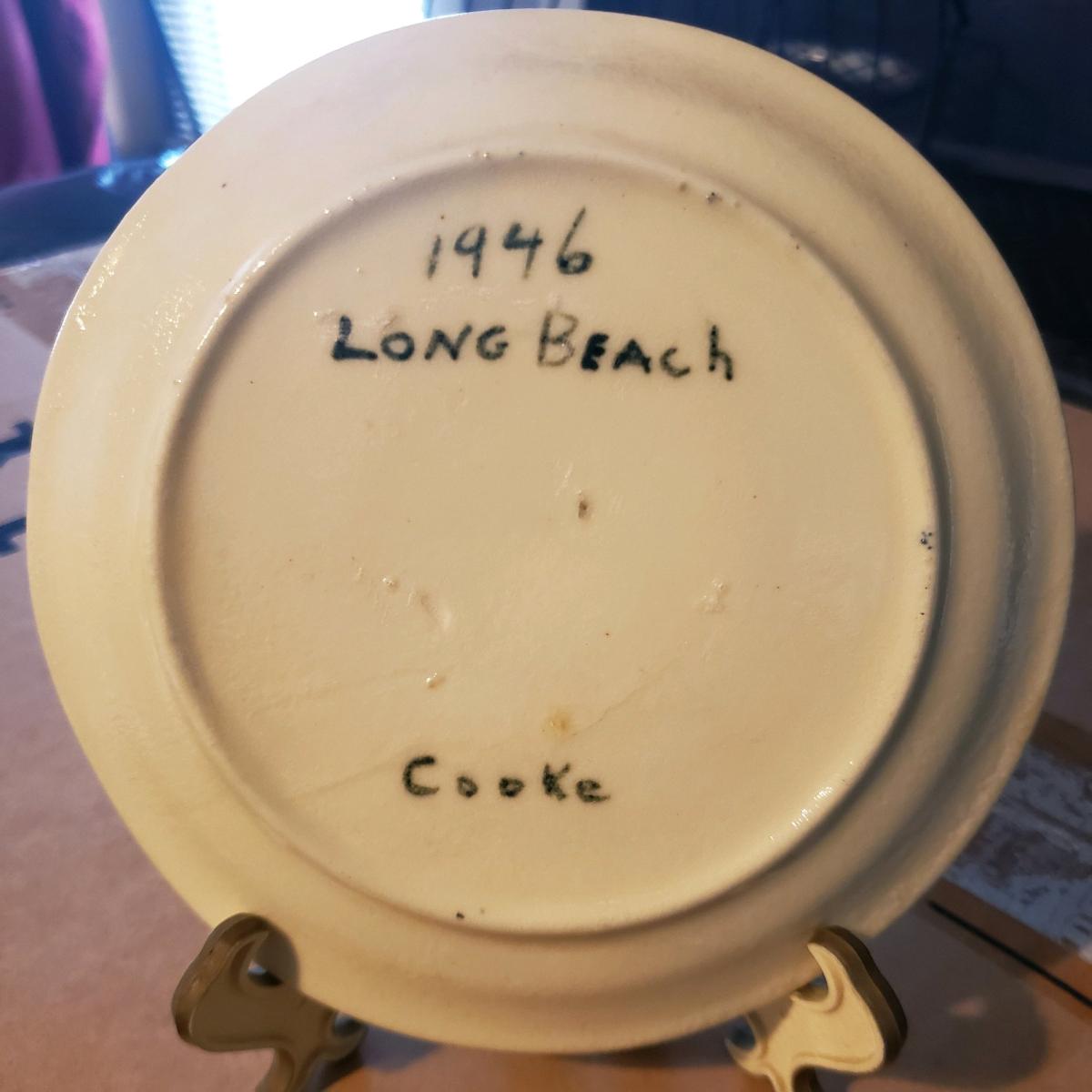 ALLAN 1946 STUDIO POTTERY