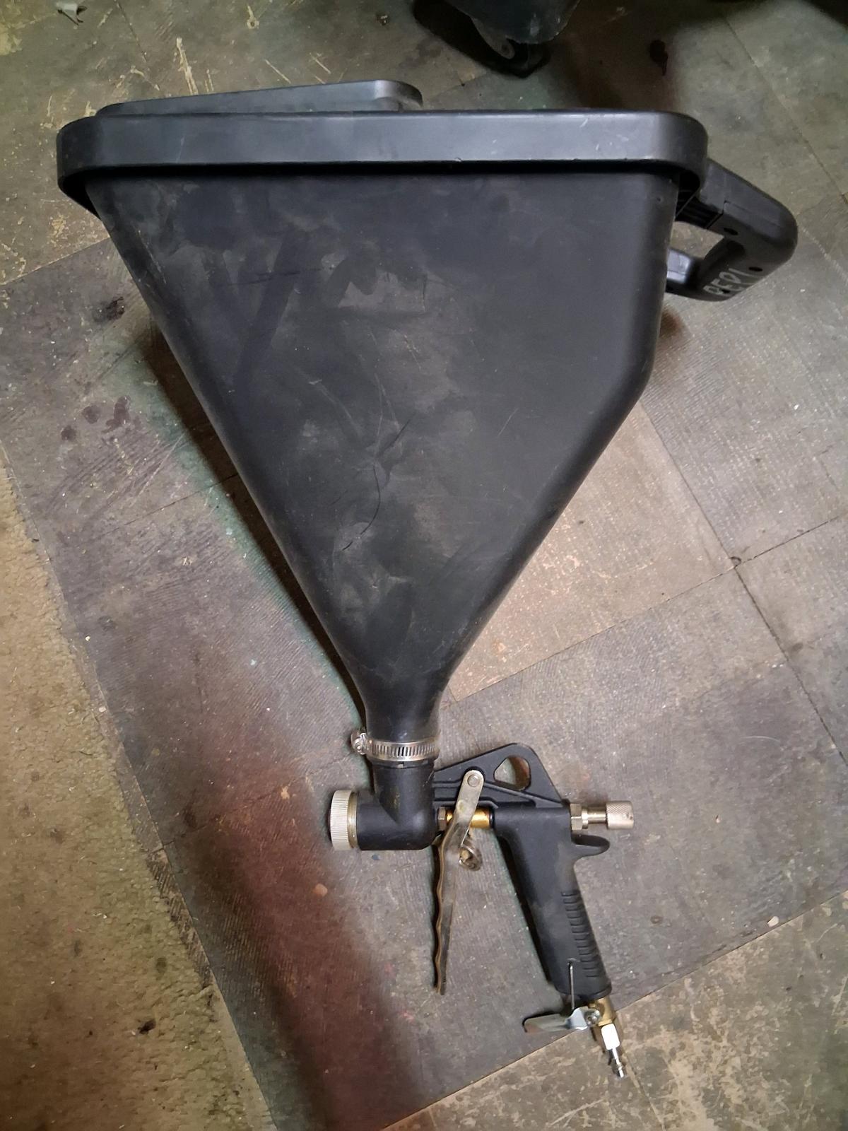 Texture Spray gun and Hopper