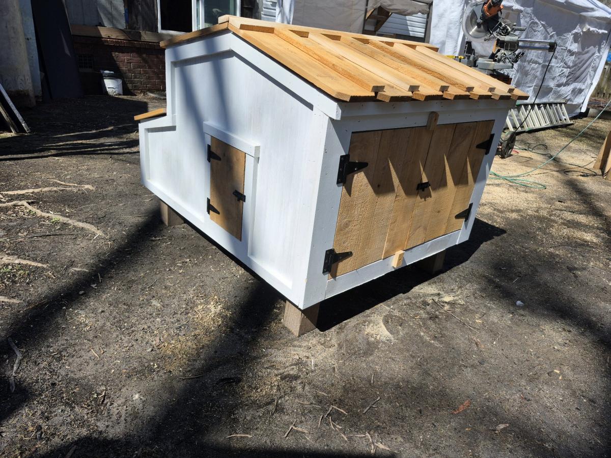 4x4x3 chicken coop
