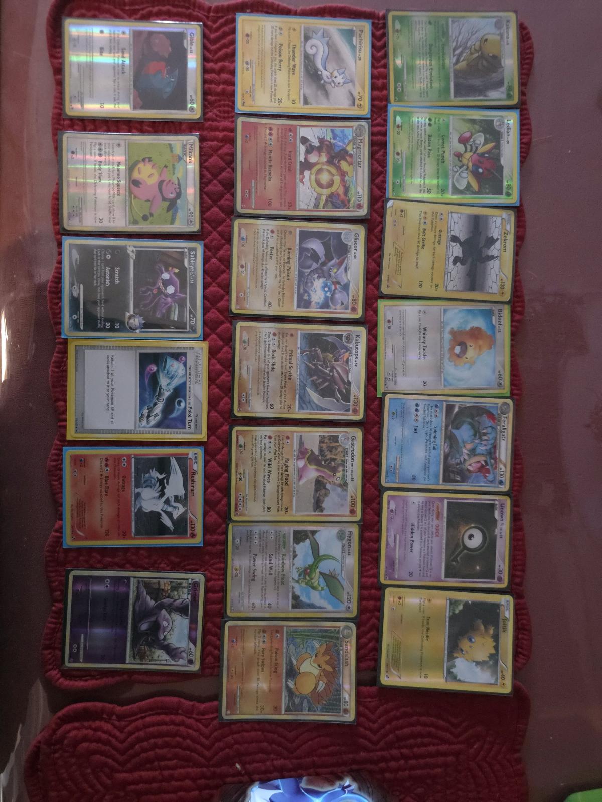 Pokmon Card Lot  Holo  Rare Mix