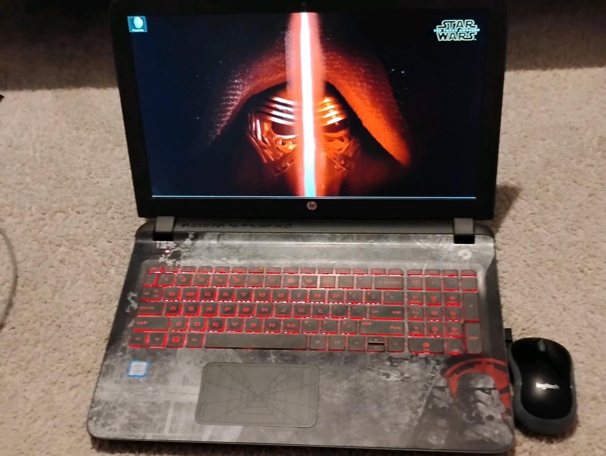 HP STAR wars edition laptop