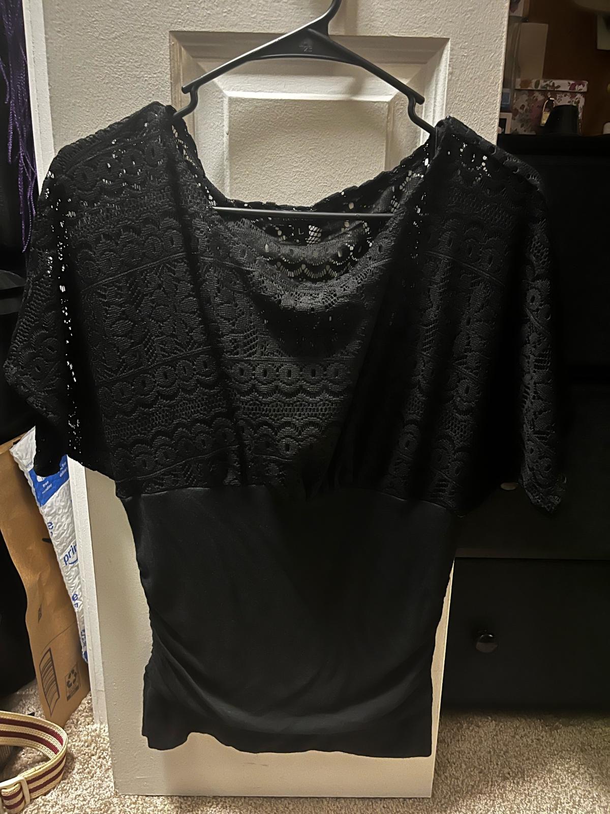 Black Lace Top