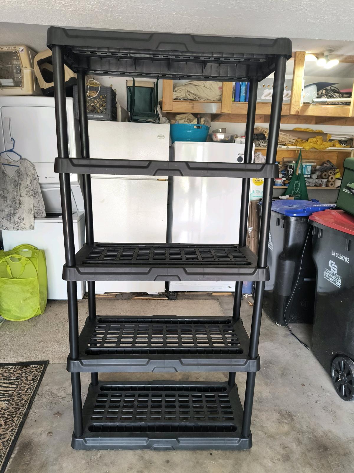 5 Shelf Storage Shelves
