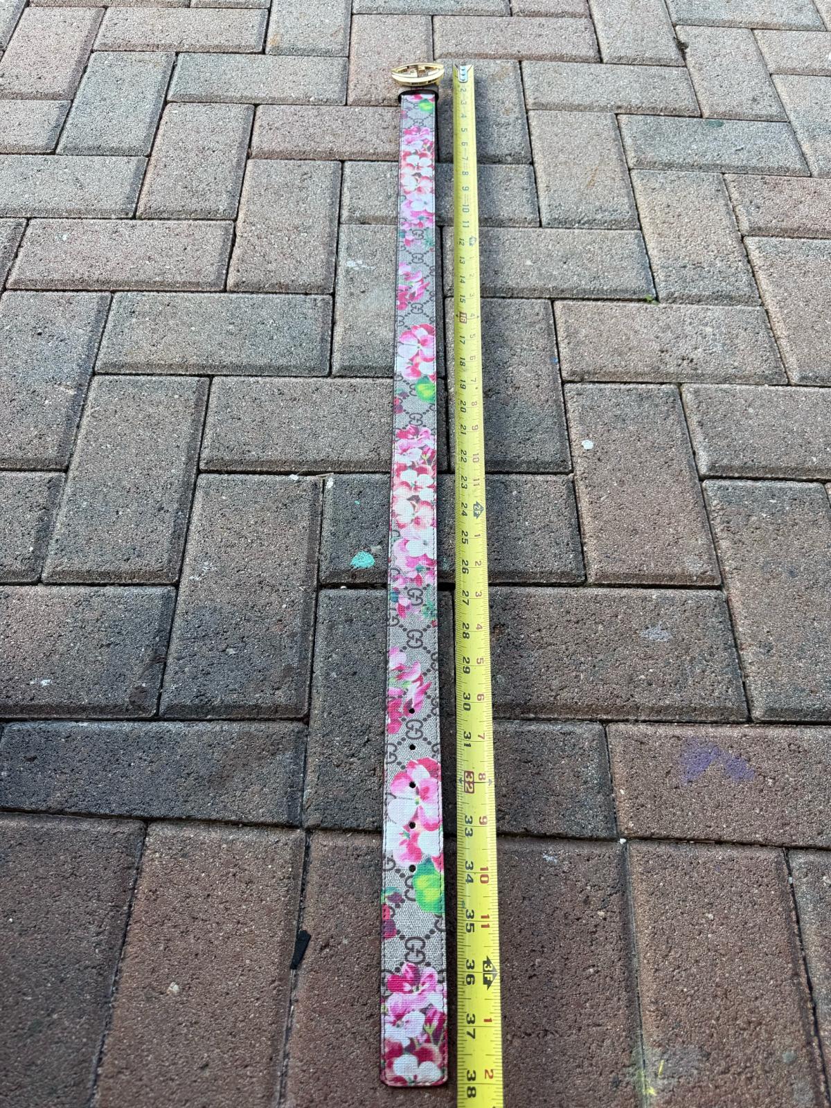 Gucci belt  floral belt correa Gucci