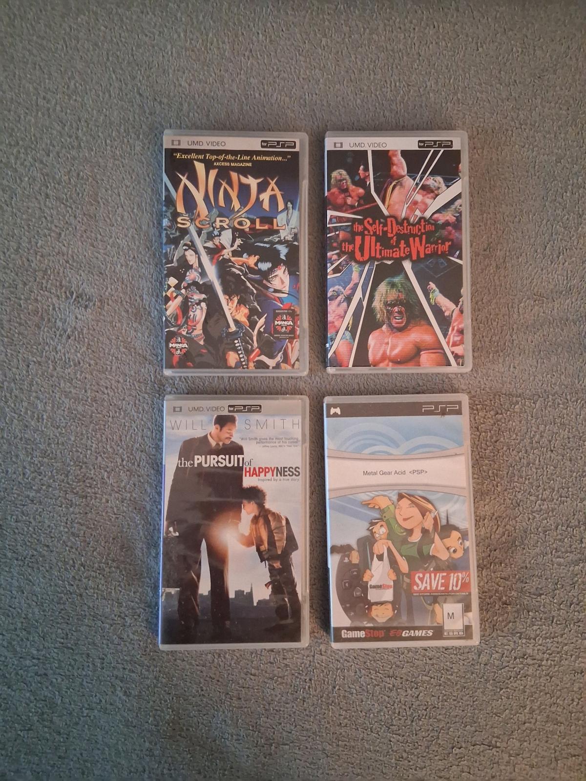 9 PSP Games And PSP UMD Videos for PlayStation Portable PSP