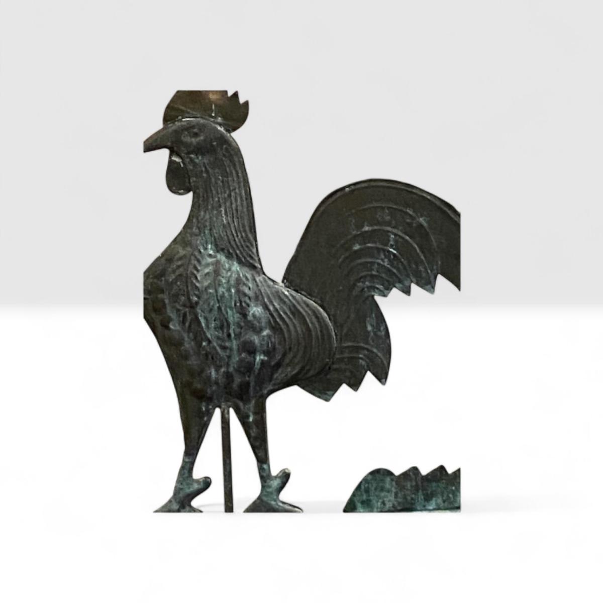 1800s copper weathervane