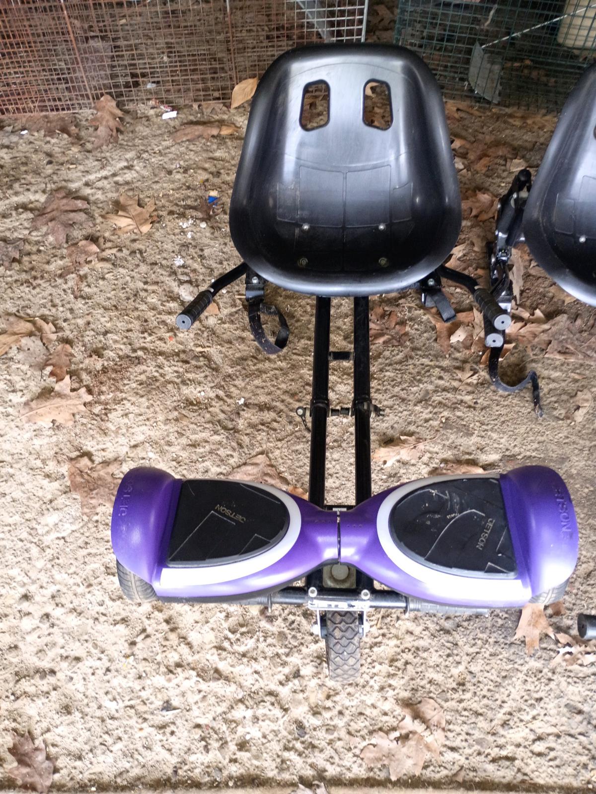 2 working jetson hoverboard with kart
