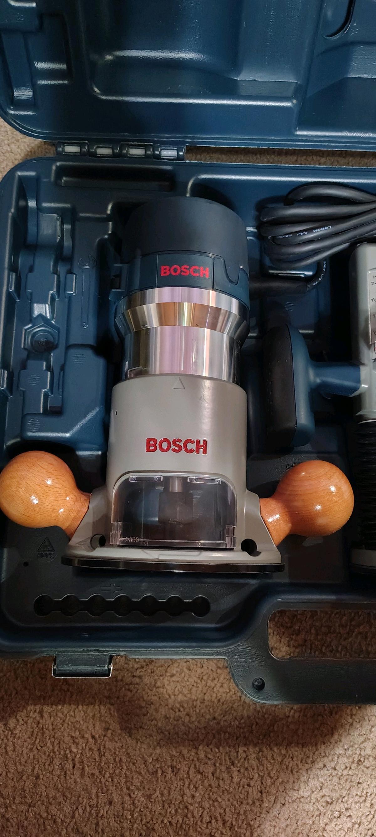 Brand New Never used Bosch Router set