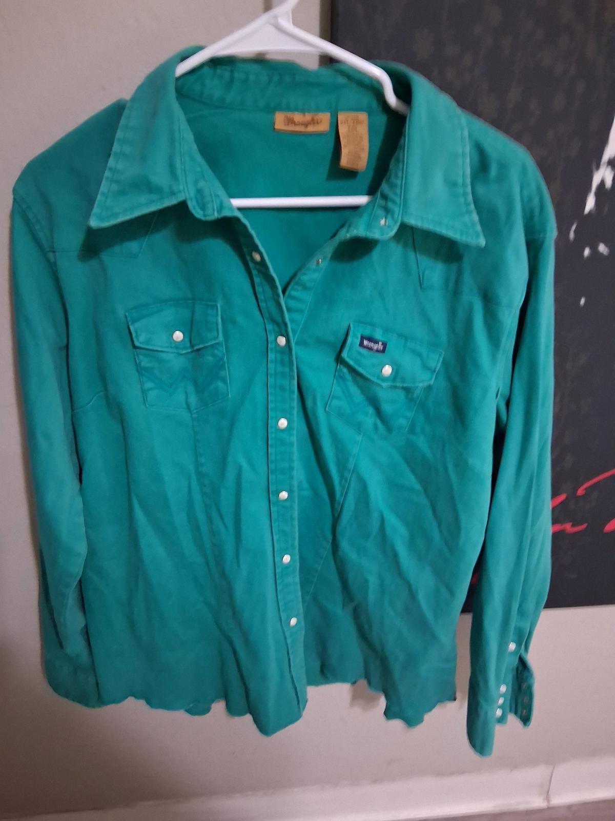wrangler button up