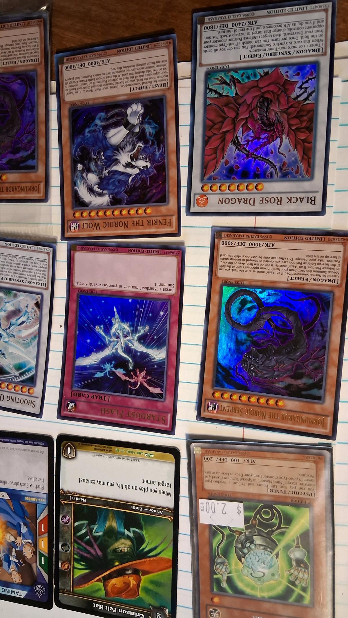 Yugioh Cards The Water Dragon