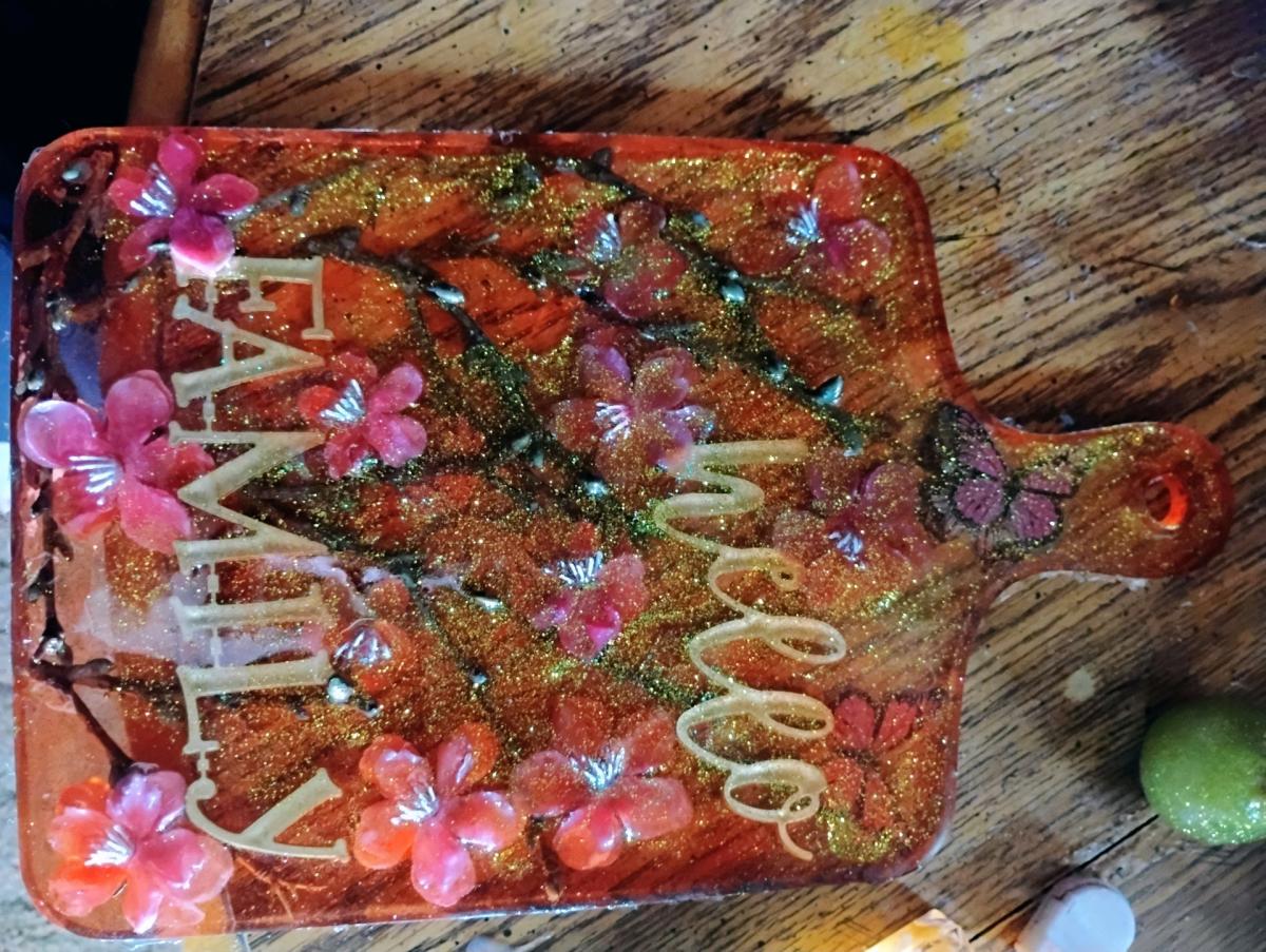 resin cutting board
