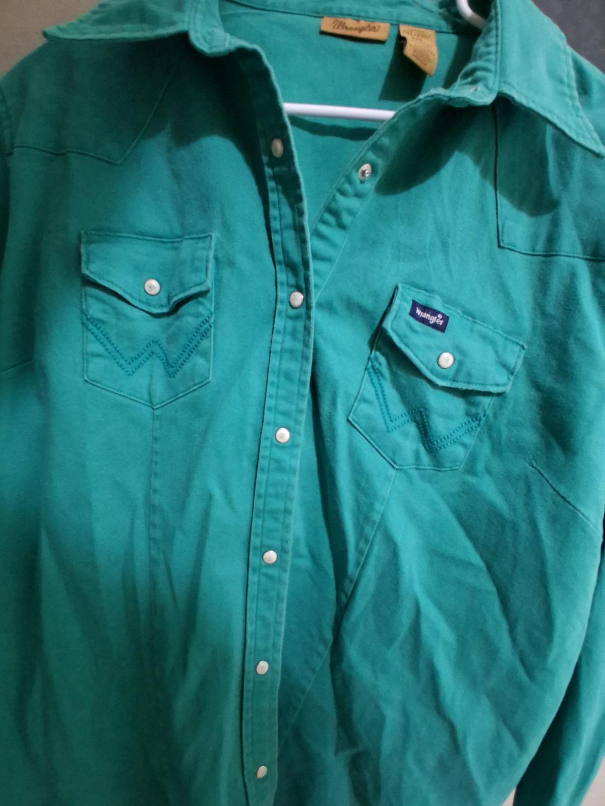 wrangler button up