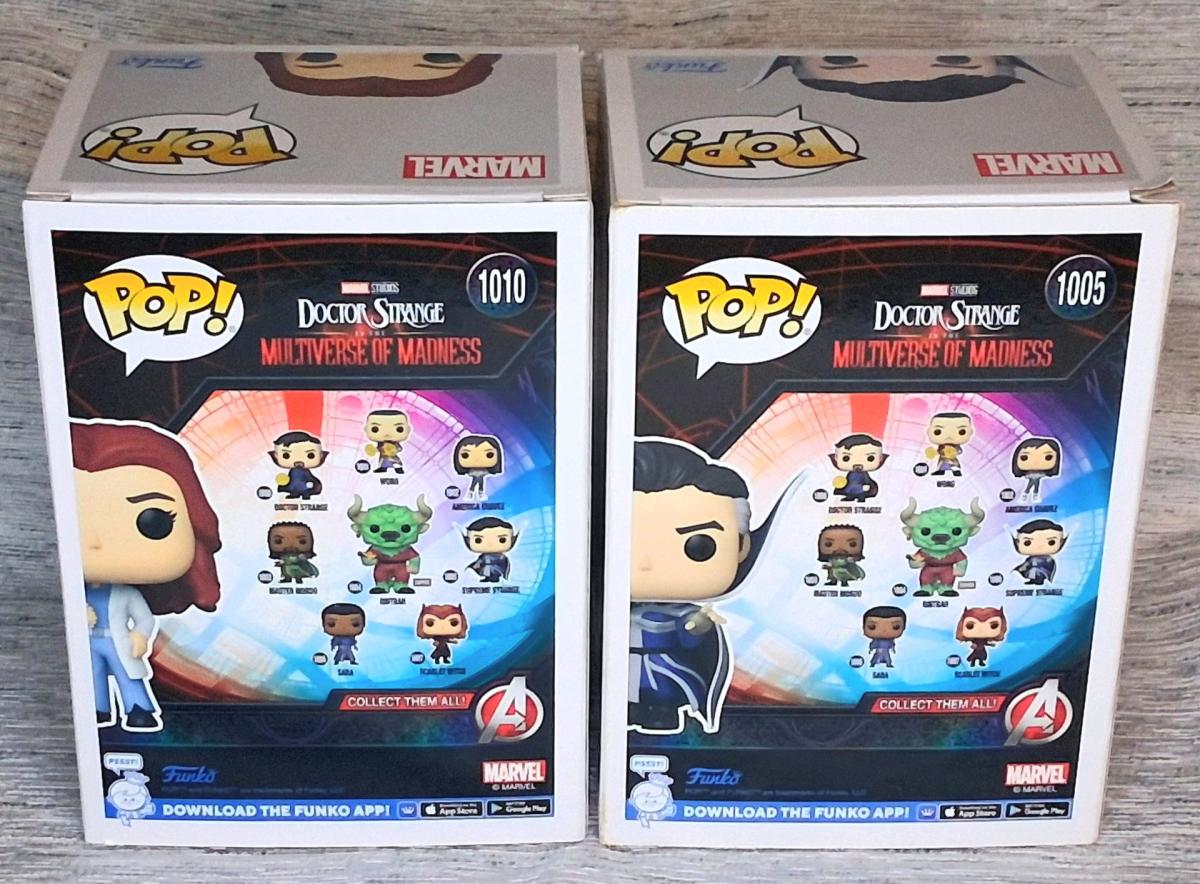 Funko Pop Supreme Strange and Christine Palm