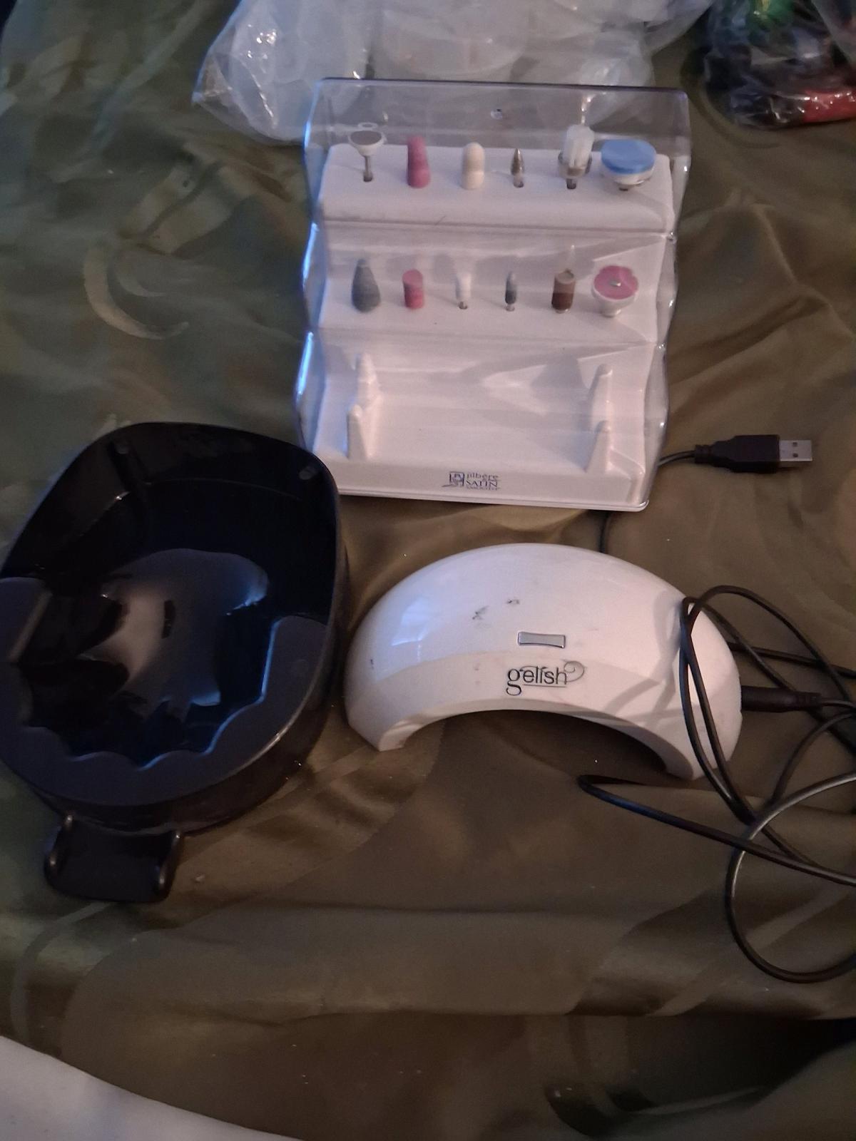 huge manicure kit for starter nail artist