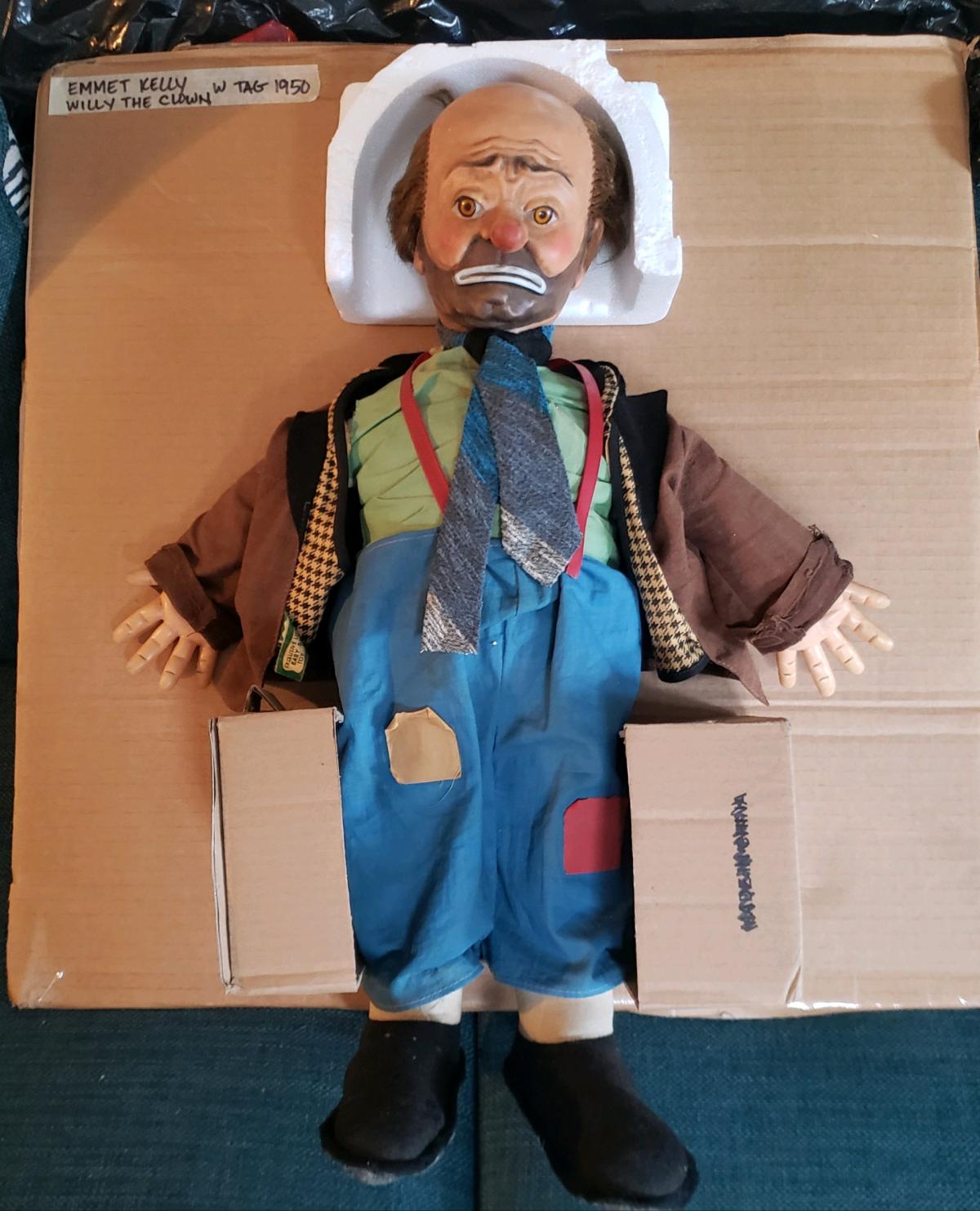 Baby Barrys Emmett Kelly Weary Willie The Clown