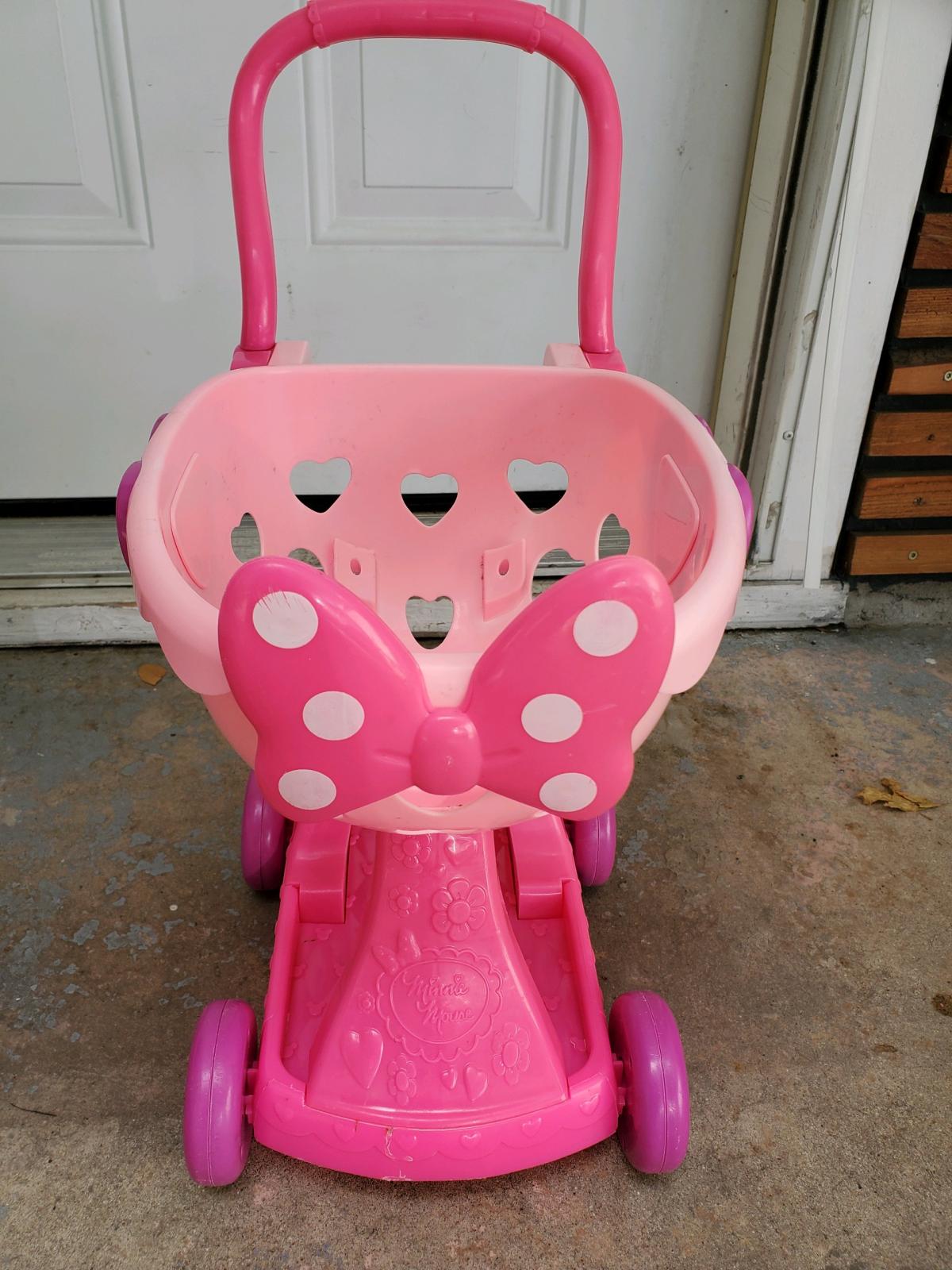 Minnie Toy Shopping Cart