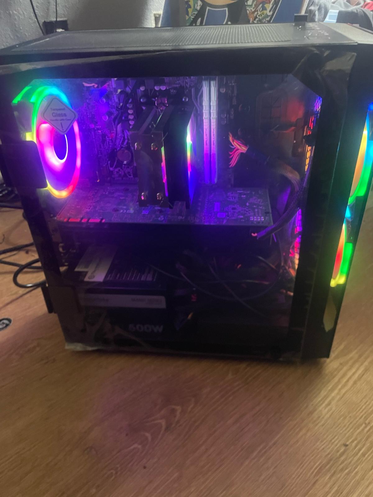 Mid Range Gaming Pc Brand New Great For 1440P Gaming