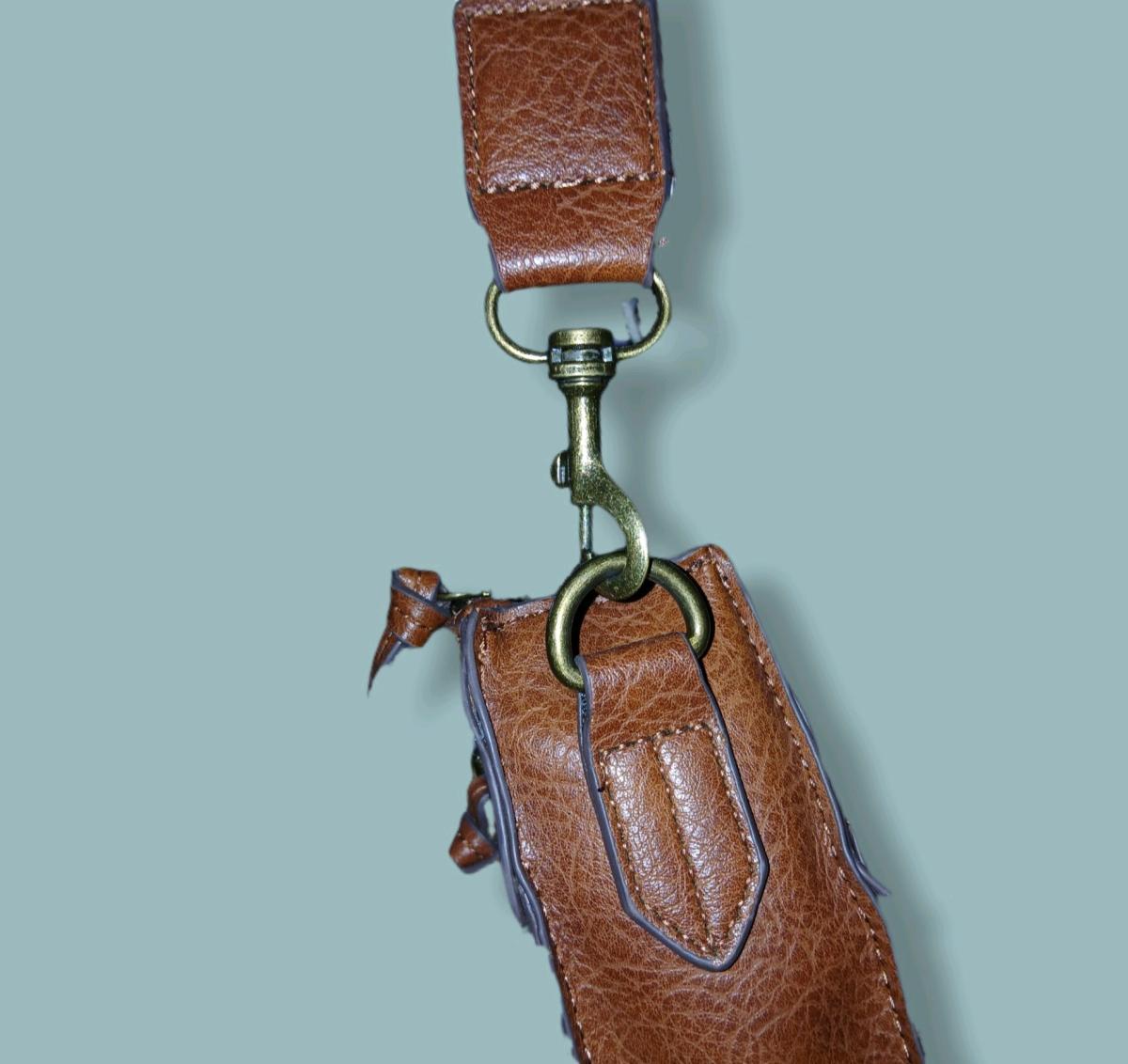 leather purse