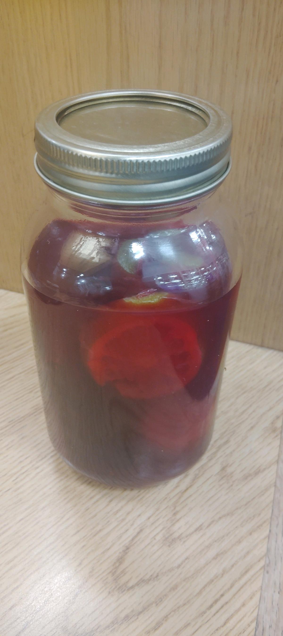 100 percent Organic Beet Juice with Lime