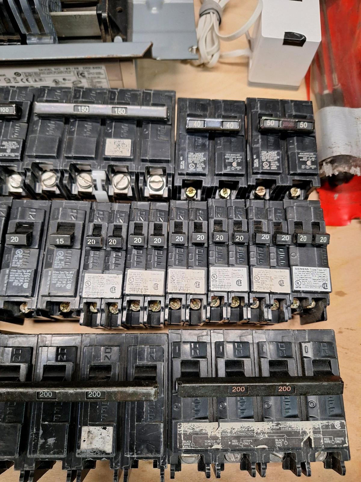 Siemens Breaker lot