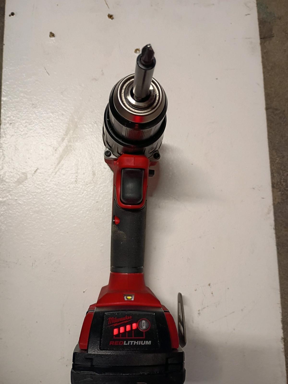 Milwaukee drill and battery