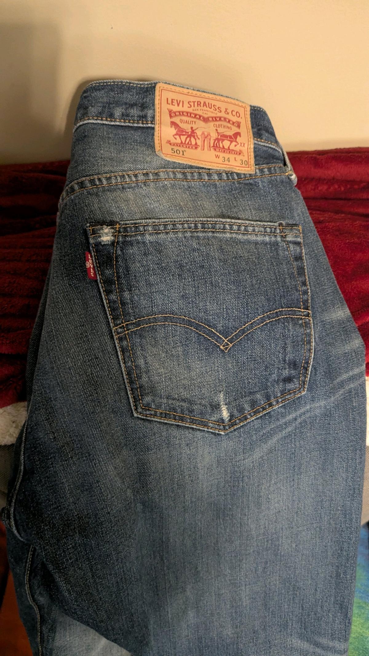 vintage levis jeans button fly