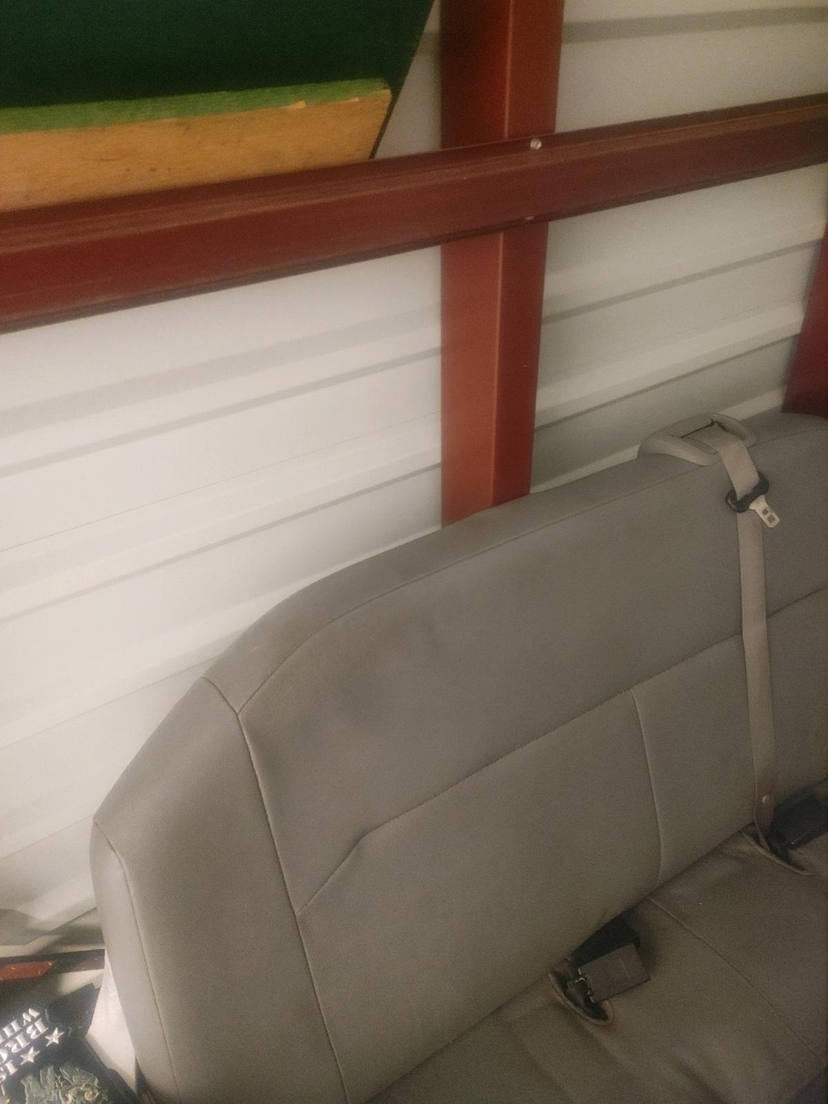 E150 Van back seat