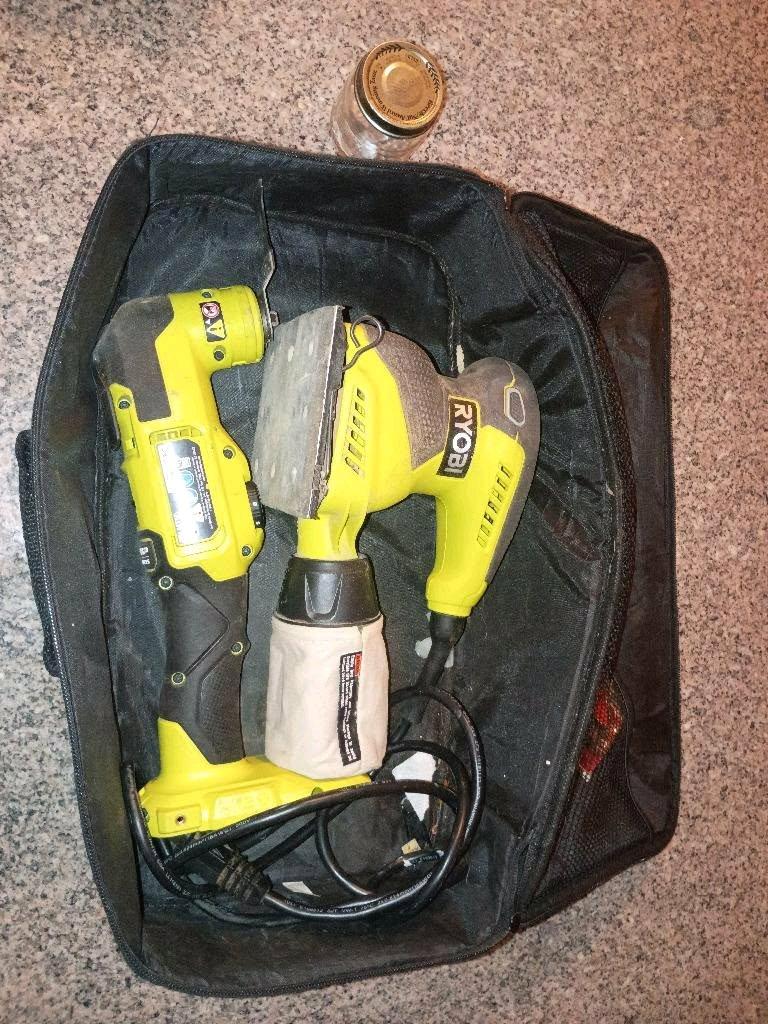 mix of tools and power tools