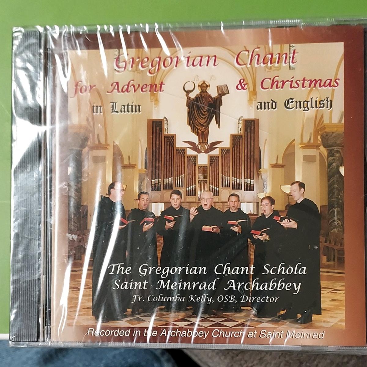 Gregorian Chant Schola Saint Meinrad Advent Christmas CD 20