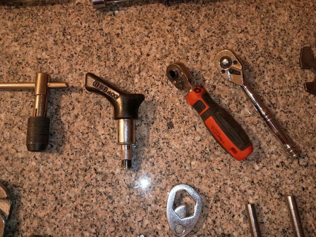 mix of tools and power tools