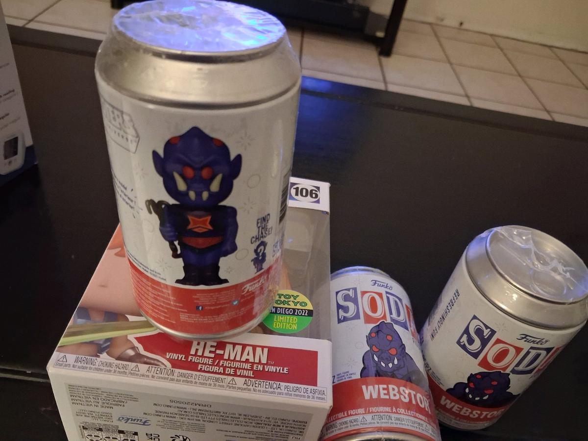 Funko Pop HeMan Masters Funko Pop Soda Webstor Sealed Funkon