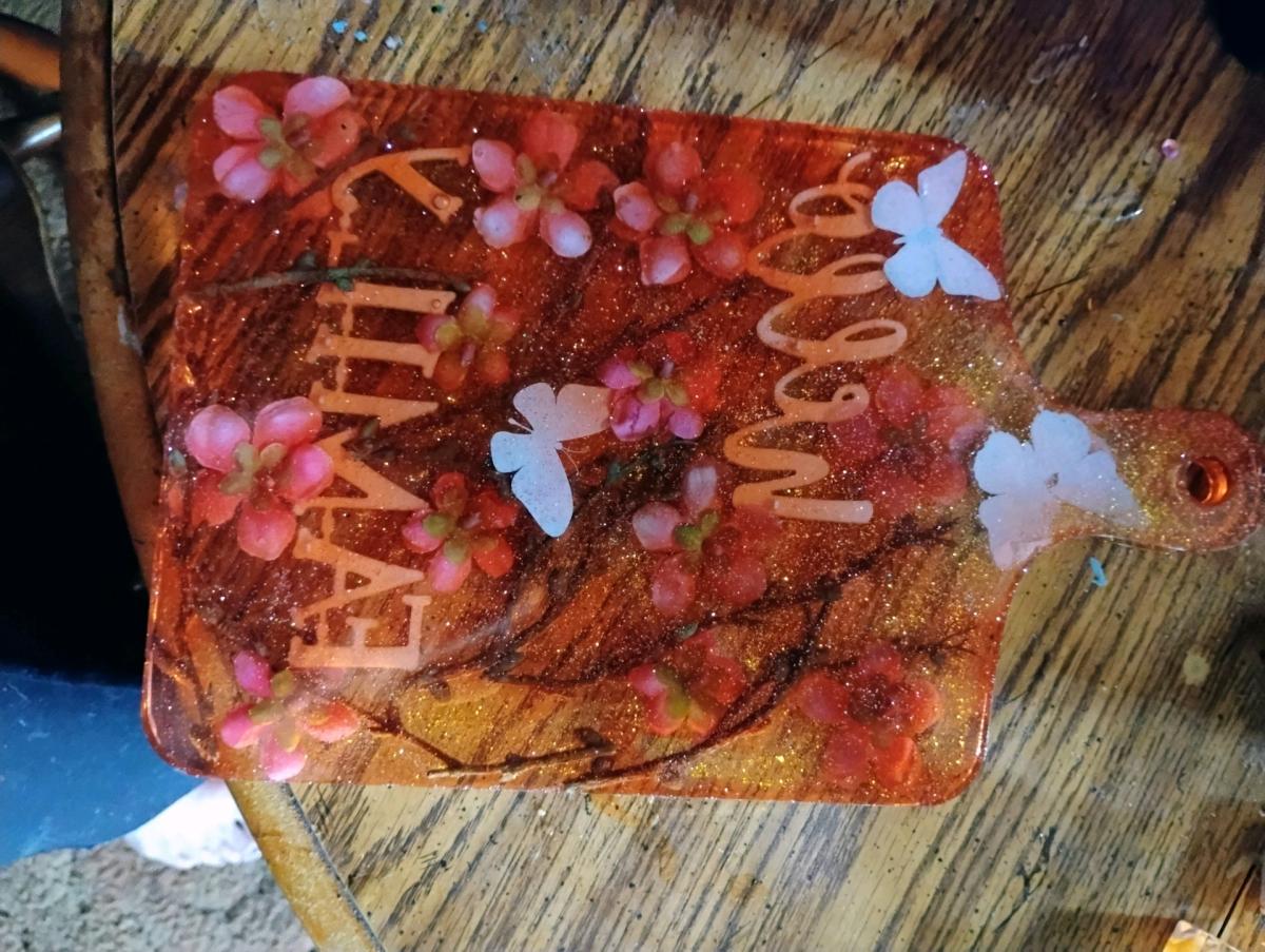resin cutting board