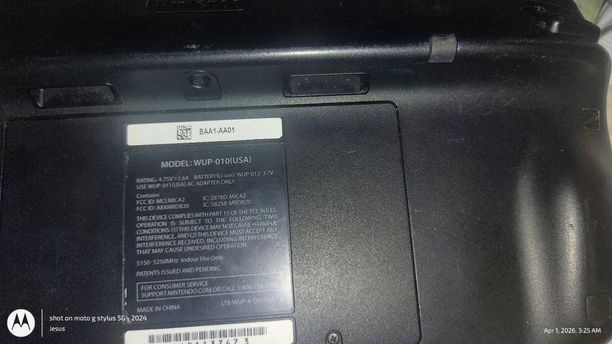 wii handheld controller