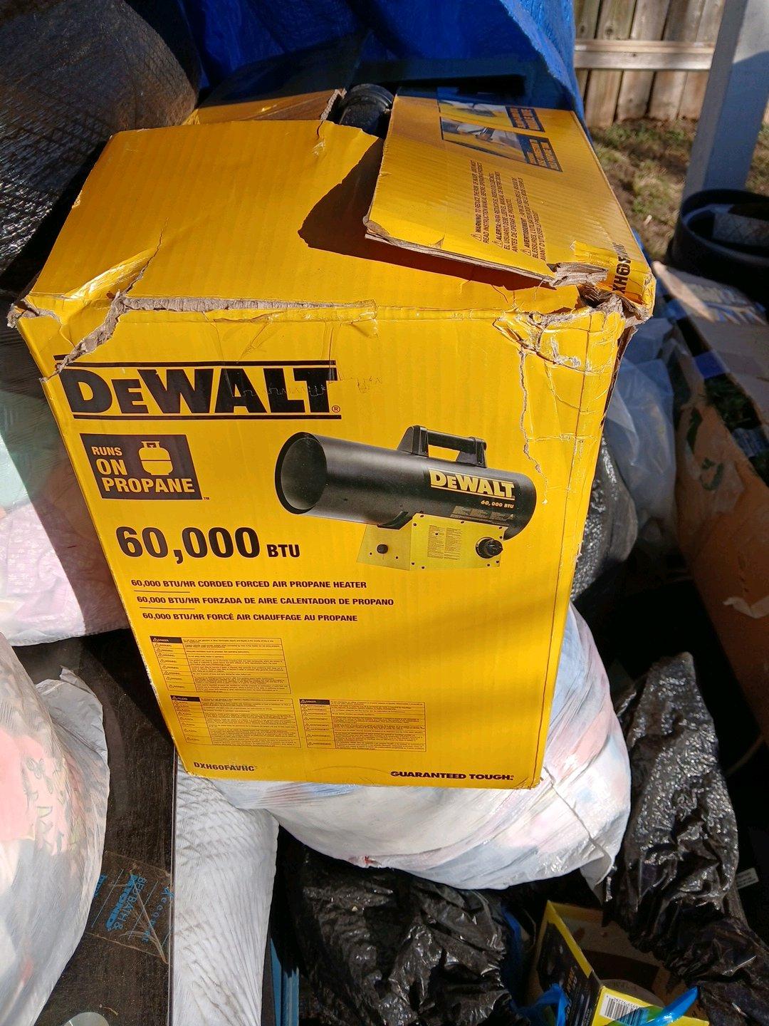 Dewalt 60000 propane heater